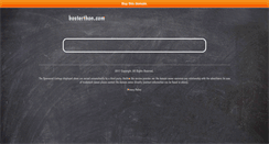 Desktop Screenshot of bosterthon.com